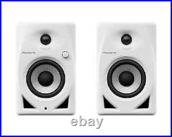 Pioneer DJ DM-40D-W 4 2-Way Class-D Active Desktop Monitor 19W PAIR White