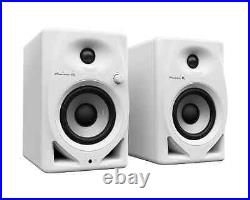 Pioneer DJ DM-40D-W 4 2-Way Class-D Active Desktop Monitor 19W PAIR White