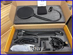 Podcast Equipment Bundle Condenser Studio Microphone Mixer Live Sound Card UK