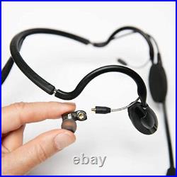 Point Source Audio Dual In Ear 4 Pin Female XLR Intercom Headset Microphone