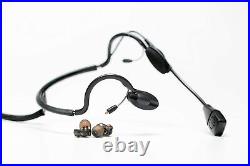 Point Source Audio Dual In Ear Intercom Headset Microphone 4 Pin Female XLR