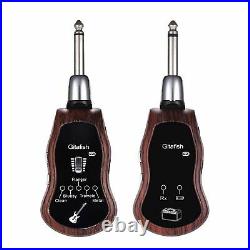 Portable Wireless Guitar System Transmitter Receiver For Electric Guitar Bass