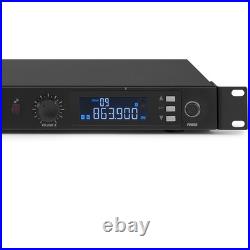 Power Dynamics PD632H Dual 2 Channel UHF Wireless Microphone System 2 Mic Set