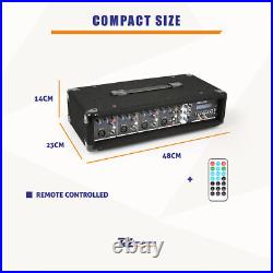 Power Dynamics PDM-C405A Bluetooth 4-Channel Mixer Amplifier 800W PA System