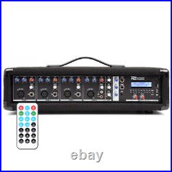 Power Dynamics PDM-C405A Bluetooth 4-Channel Mixer Amplifier 800W PA System