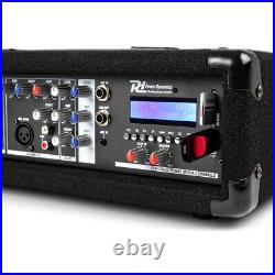 Power Dynamics PDM-C405A Bluetooth 4-Channel Mixer Amplifier 800W PA System