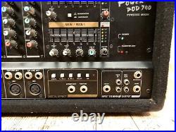 Powered Mixer & Amplifier Phonic Powerpod 740 Disco DJ Audio Equipment Working