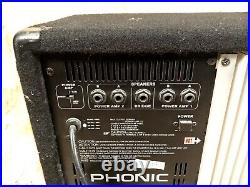 Powered Mixer & Amplifier Phonic Powerpod 740 Disco DJ Audio Equipment Working