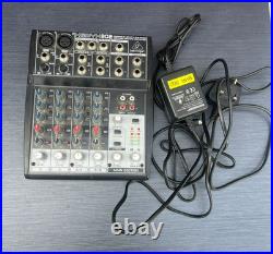 Powered Mixer Amplifier with Subs, Xenyx 802 Mixer, Skytech PRO480 & Stands