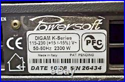 Powersoft K10 2-ch Power Amplifier (one)