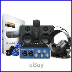 PreSonus AudioBox Studio Ultimate Bundle Complet Hardware/Software Recording Kit