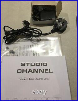PreSonus studio channel vacuum tube channel strip, boxed with user manual + PSU
