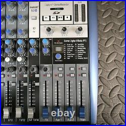 Presonus StudioLive AR12c 12-channel Hybrid Mixer XLR TRS Inputs Reverb Effects