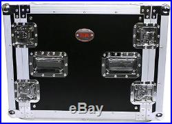 Pro X T-10RSS 10U Space ATA Equipment Rack Case with4 Wheels/Casters
