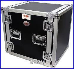 Pro X T-12RSS 12U Amplifier Amp/Equipment ATA Rack Case with4 Wheels/Casters
