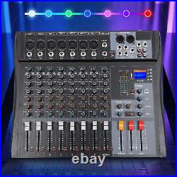 Professional 7/8/12Channel Audio Mixer Sound Board Console Desk System Interface