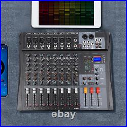 Professional 7/8/12Channel Audio Mixer Sound Board Console Desk System Interface