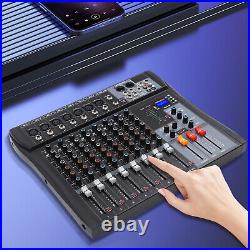 Professional 7/8/12Channel Audio Mixer Sound Board Console Desk System Interface