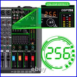 Professional Audio Mixer Depusheng MG8 8 256 DSP Channel Sound Board DJ Mixer UK
