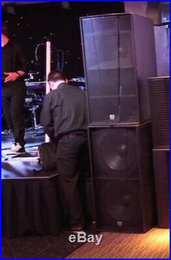 Professional PA Band, touring or install Martin Audio H3+ and 218 and Lab Amps