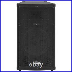 Professional Passive Hifi Stage Speaker 1000 W Black 32x32x64cm