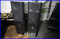 QSC K12 Active Powered 12 1000W 2-Way Portable PA Speakers (Pair) + Free Cover