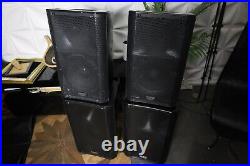 QSC K12 Active Powered 12 1000W 2-Way Portable PA Speakers (Pair) + Free Cover