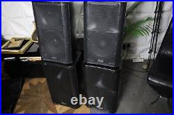 QSC K12 Active Powered 12 1000W 2-Way Portable PA Speakers (Pair) + Free Cover