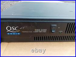 QSC RMX2450 Audio Stereo Power Pro Amplifier Bridgeable 2U Rock Solid Quality
