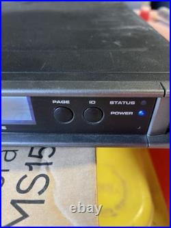 QSC q-sys I/O frame. With 3 Cards