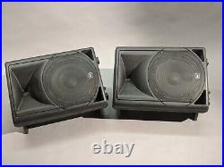 Qtx qs12 500w speakers pair and powerdrive stands pair