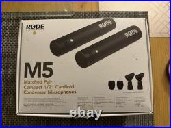 RØDE M5 Matched Pair of Compact 1/2 Condenser Microphones