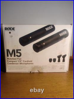 RØDE M5 matched pair condenser microphones