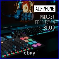 RØDE RØDECaster Pro All-in-One Production Solution for Podcasting, Streaming