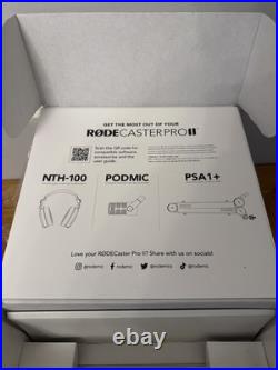 RØDE RØDECaster Pro II All-in-One Production Solution for Podcasting