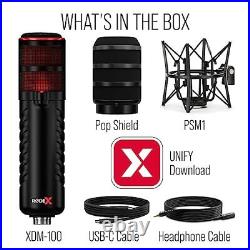 RØDE XDM-100 Professional USB Dynamic Microphone and Virtual Mixing Solution Fo