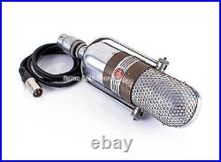 RCA 77-DX Serviced Ribbon Microphone Rare Vintage Mic 77DX Chrome