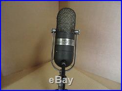 RCA 77 Vintage Ribbon Microphone Classic 1940s Broadcast Velocity Mic TV Grey