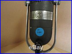 RCA 77 Vintage Ribbon Microphone Classic 1940s Broadcast Velocity Mic TV Grey