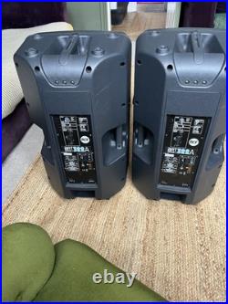 RCF ART 322 A Pair POWERED SPEAKERS GOOD CONDITION ITALIAN MANUFACTURED