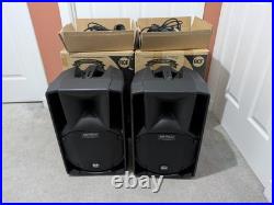 RCF ART 710-A MK5 10 Active Two-Way Speakers 1400W Each Very Good Condition