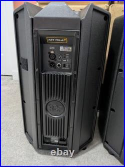 RCF ART 710-A MK5 10 Active Two-Way Speakers 1400W Each Very Good Condition