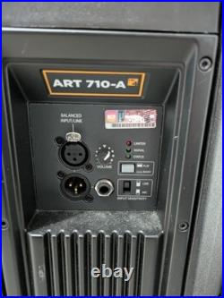 RCF ART 710-A MK5 10 Active Two-Way Speakers 1400W Each Very Good Condition