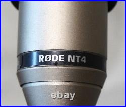 RODE NT4 Stereo Mic. Comes with 2 x cardiod and 2 Omni capsules