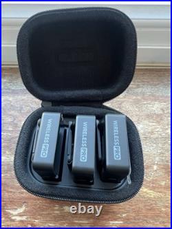 RODE Wireless Pro Microphones With Transmitter + 1 Cable, Charging Case