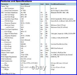 Rane MLM82S Microphone Line Mixer
