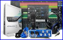 Recording Package Kit Home Studio Full Music Equipment Bundle Software Mixer Mic