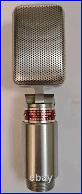 Reslosound Ribbon Microphone RBT/L 30-50 OHMS Made In UK Tested & Working Order