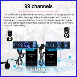 Retekess Tour Guide System Transmitter Receiver for Church Translation Walk Tour