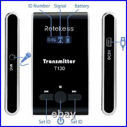 Retekess Tour Guide System Transmitter Receiver for Church Translation Walk Tour